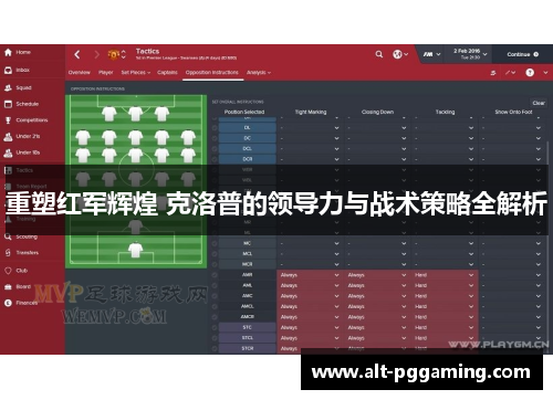 重塑红军辉煌 克洛普的领导力与战术策略全解析